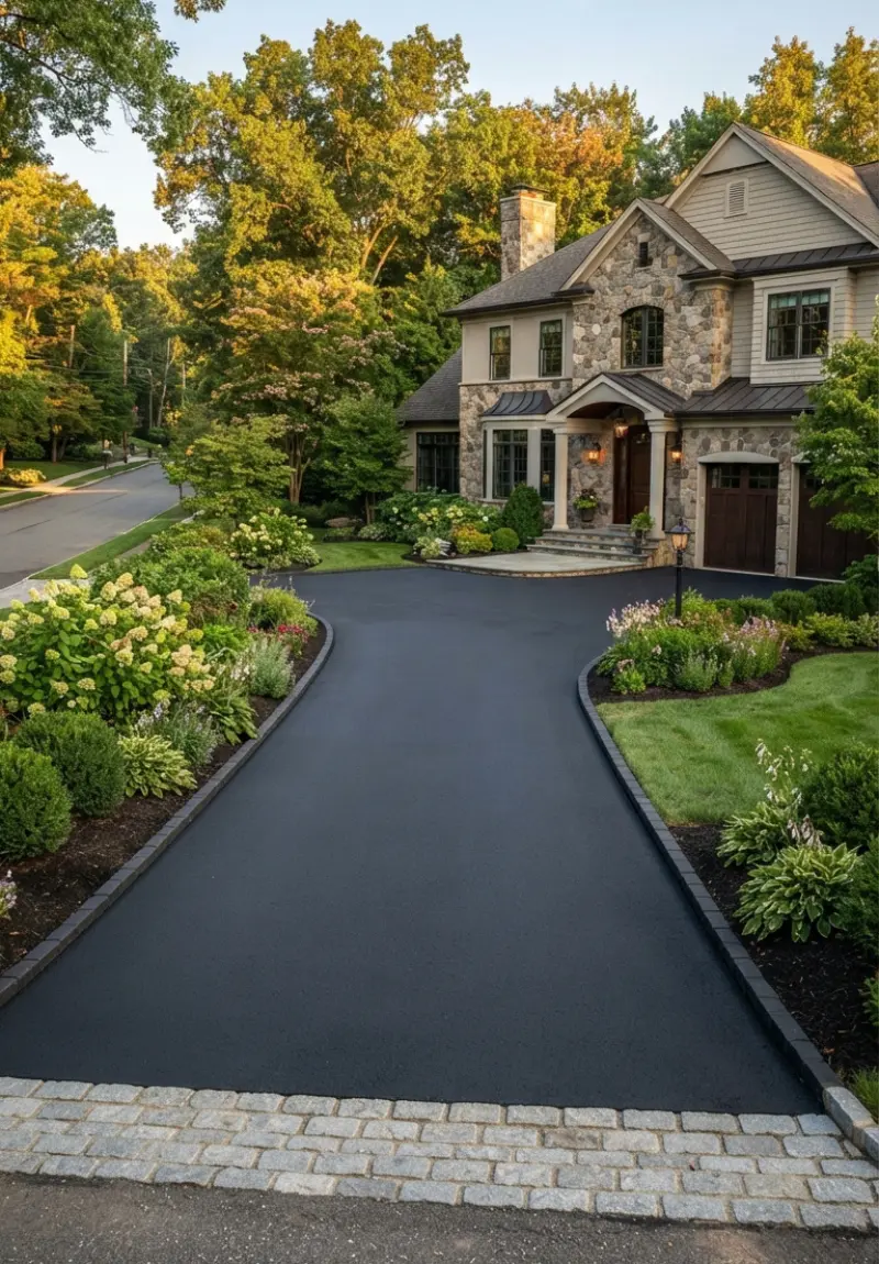 Blacktop Driveway Paving Contractors in Montgomery County - Delaney Paving Services in Montgomery County