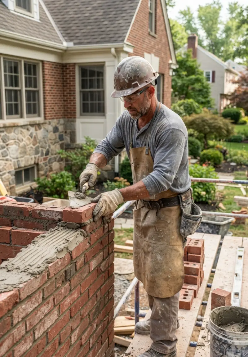 Brickwork Services in Plymouth Meeting - Brickwork Contractors in Montgomery County - Delaney Construction and Paving Services