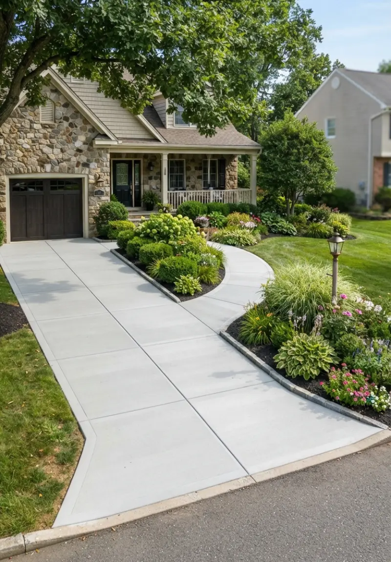 Concrete Sidewalks and Walkways Contractors in Glen Mills - Concrete Paving Contractors in Delaware County