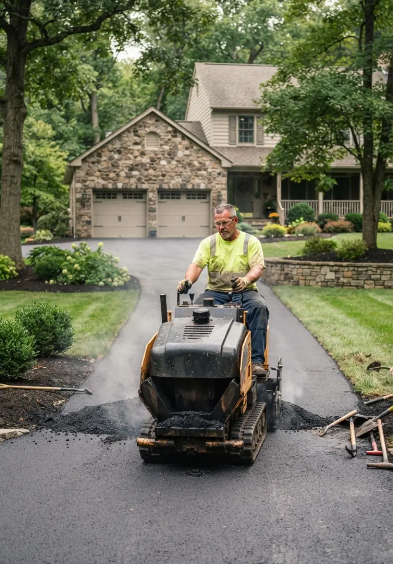 Driveway Resurfacing and Paving Services in Perkasie - Driveway Resurfacing in Bucks County - Delaney Paving Services