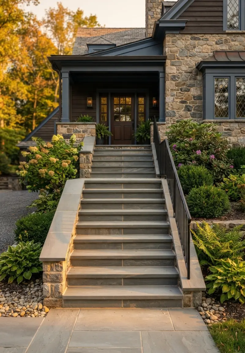 Front Steps and Stoops Construction Services in Bucks County - Best Masonry Contractors in Bucks County