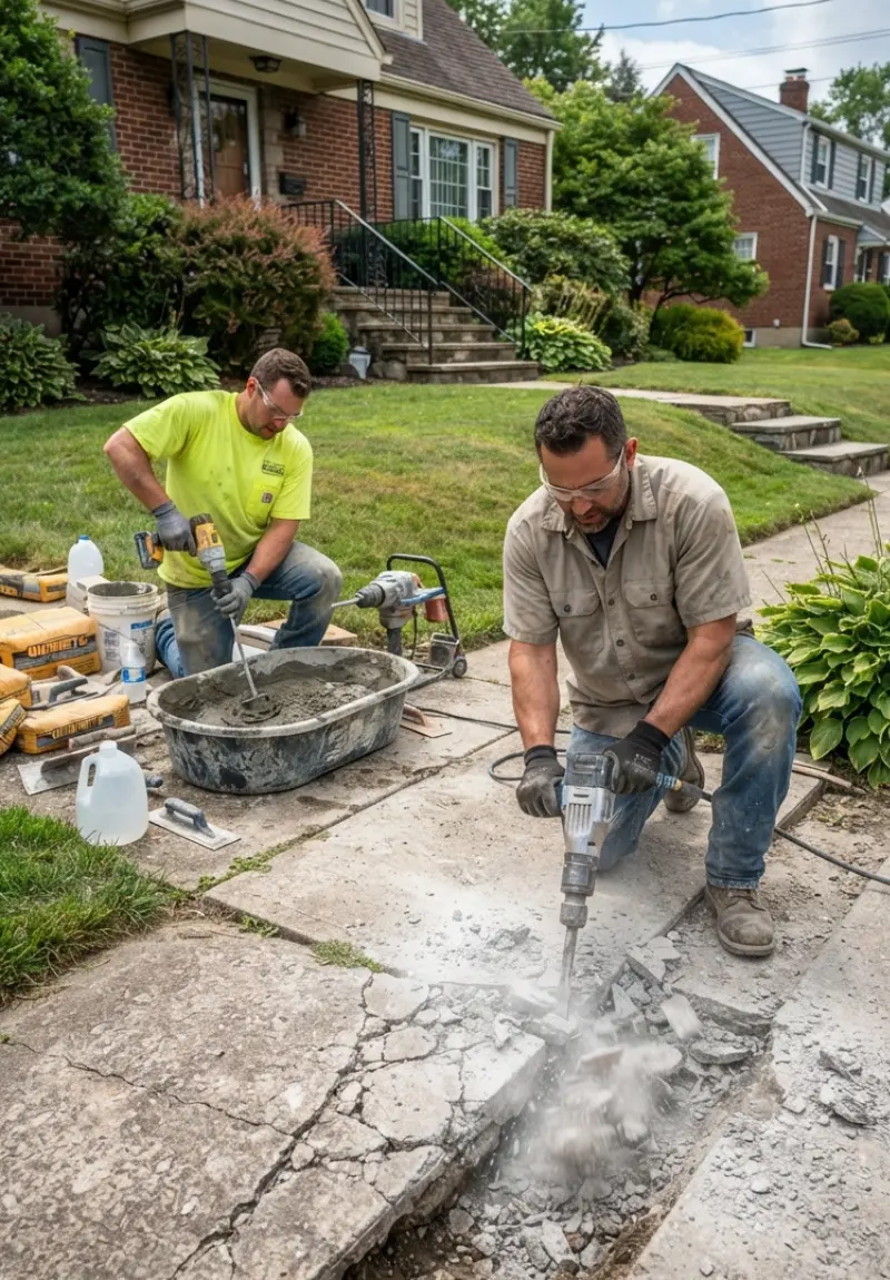 No. 1 Concrete Repair Contractors in Perkasie, Bucks County - Delaney Construction and Paving Contractors