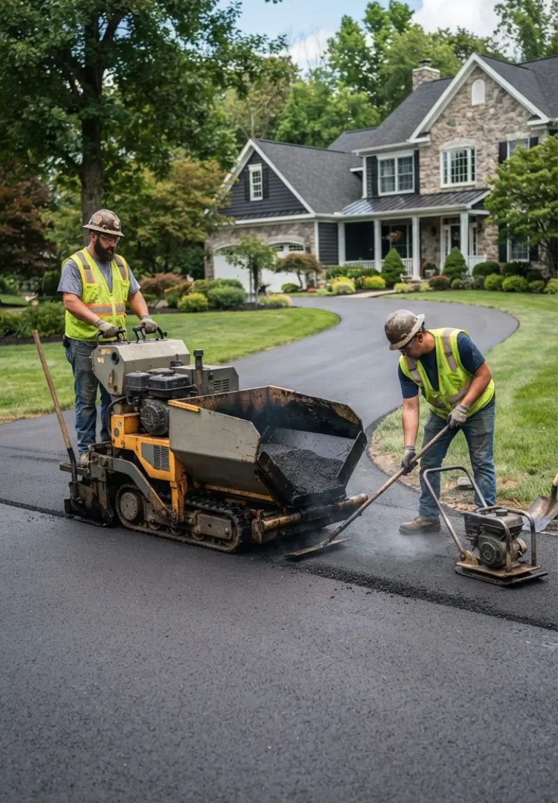 Professional Asphalt Paving Contractors in Montgomery County - Best Paving Services in Montgomery County