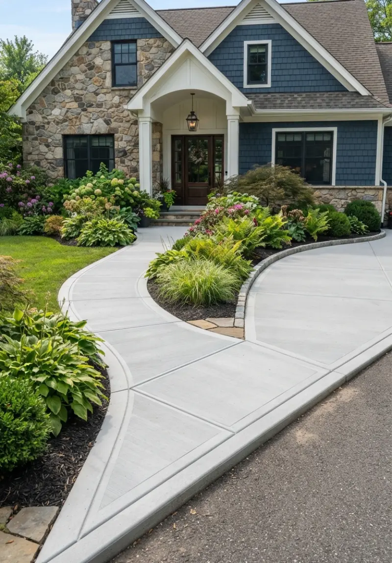 Professional Concrete Sidewalk Contractors in Bucks County - Delaney Construction and Paving