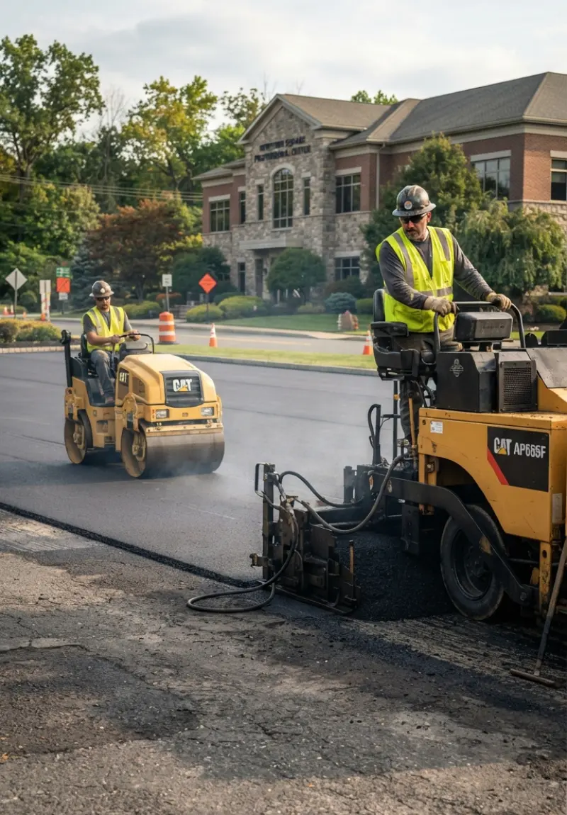 Professional Parking Lot Paving Contractors in Havertown - Parking Lot Paving in Delaware County - Delaney Construction and Paving