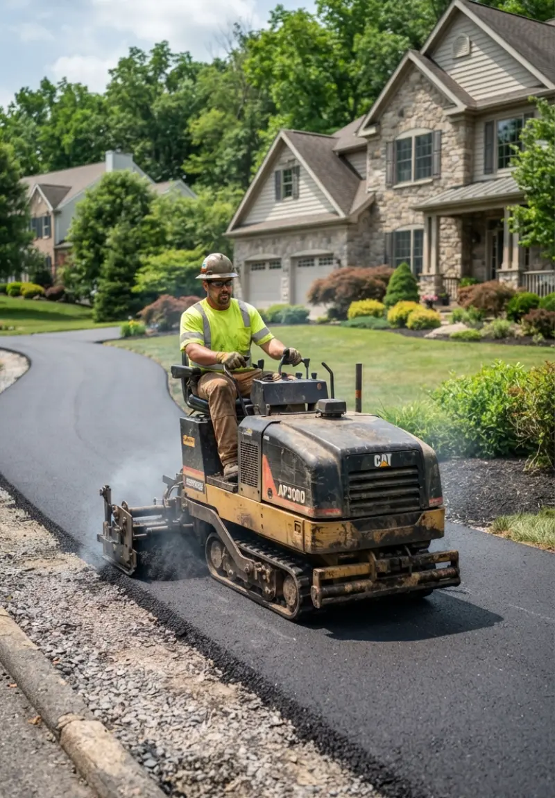 Residential Asphalt Paving Services in Collegeville